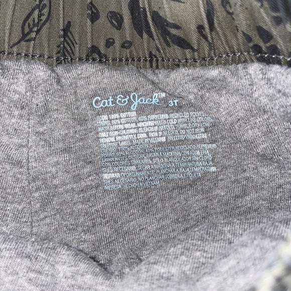Boys Printed Cat & Jack Joggers - Picture 3 of 3